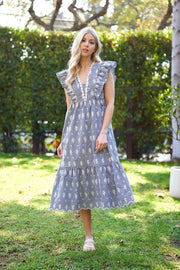 Summer Maxi Check Dress