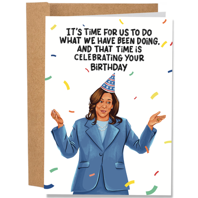 Sleazy Greetings - It's Time Kamala