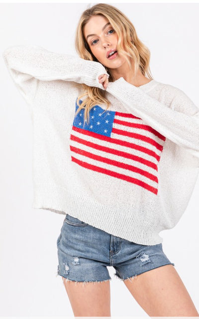 Americana Flag Sweater