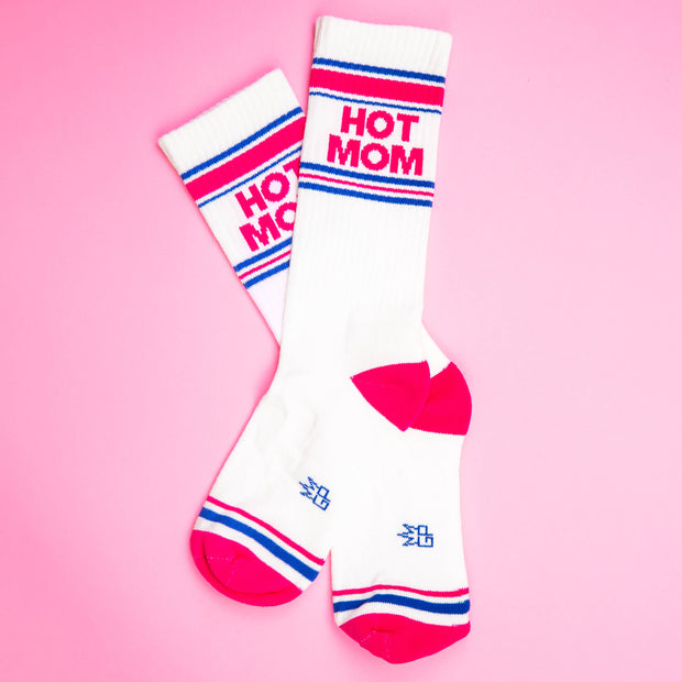 Gumball Poodle - Hot Mom Gym Crew Socks