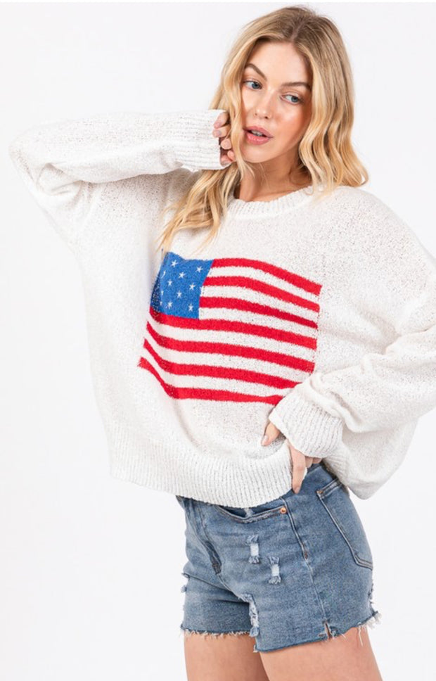 Americana Flag Sweater