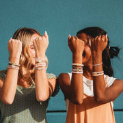 K'Lani hair tie bracelets - Groove - Hair + Wrist Band: Medium