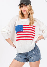 Americana Flag Sweater