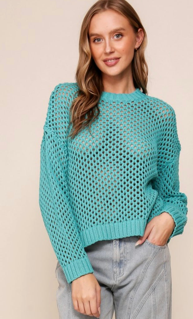 Jade Summer Sweater