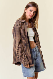 Houndtooth Latte/Mocha Shaket