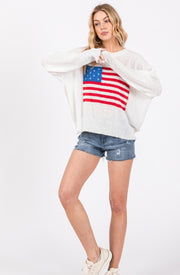 Americana Flag Sweater