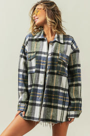 Evergreen Plaid Shacket