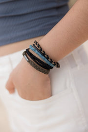 K'Lani hair tie bracelets - Hustle: Medium