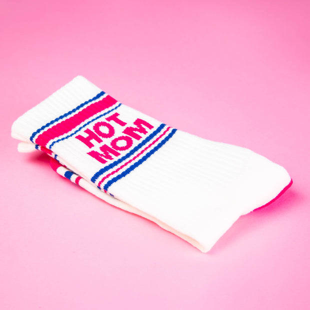 Gumball Poodle - Hot Mom Gym Crew Socks