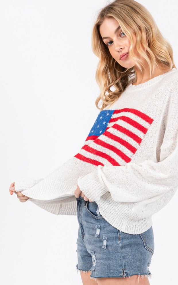 Americana Flag Sweater