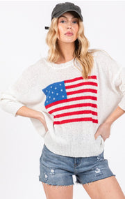 Americana Flag Sweater