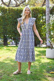 Summer Maxi Check Dress