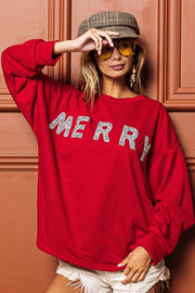 MERRY Jewel Embellished Pullover
