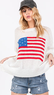 Americana Flag Sweater