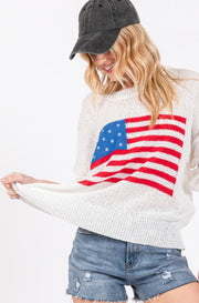 Americana Flag Sweater