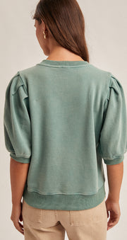 Puff Sleeve Sweatshirt