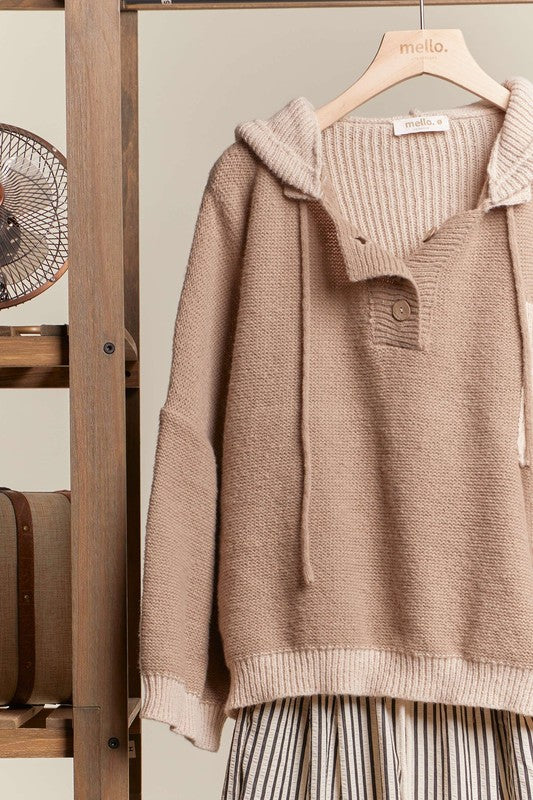 Super Cozy Hooded Sweater