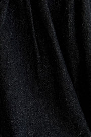 Charcoal denim bubble skirt