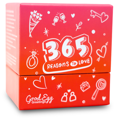 Sleazy Greetings - 365 Reasons To Love - Couples Game of Icebreaker Questions