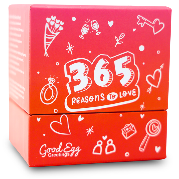 Sleazy Greetings - 365 Reasons To Love - Couples Game of Icebreaker Questions