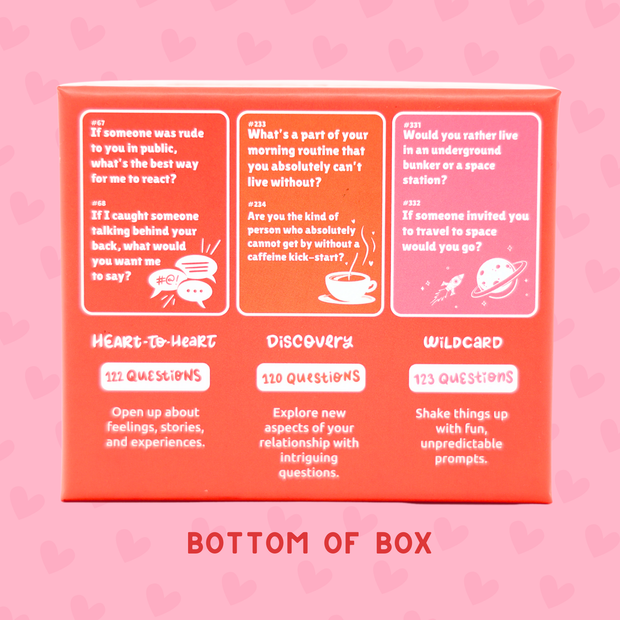 Sleazy Greetings - 365 Reasons To Love - Couples Game of Icebreaker Questions