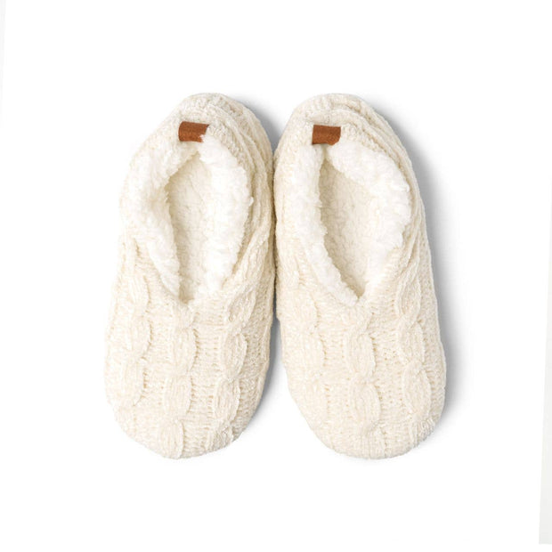 Britt’s Knits Beyond Soft Slippers Open Stock: Green