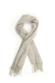 Britt's Knits Stardust Oversized Scarf: Black