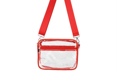 Game Day Ready! Ladies Clear see Thru Crossbody Bag