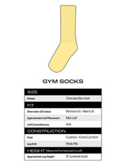 Gumball Poodle - If You Can't Tone It, Tan It Gym Crew Socks