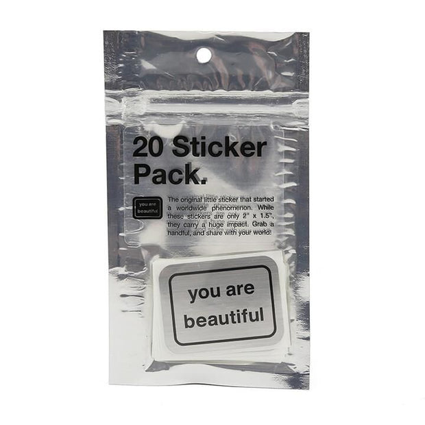 You Are Beautiful - 20 Sticker Pack