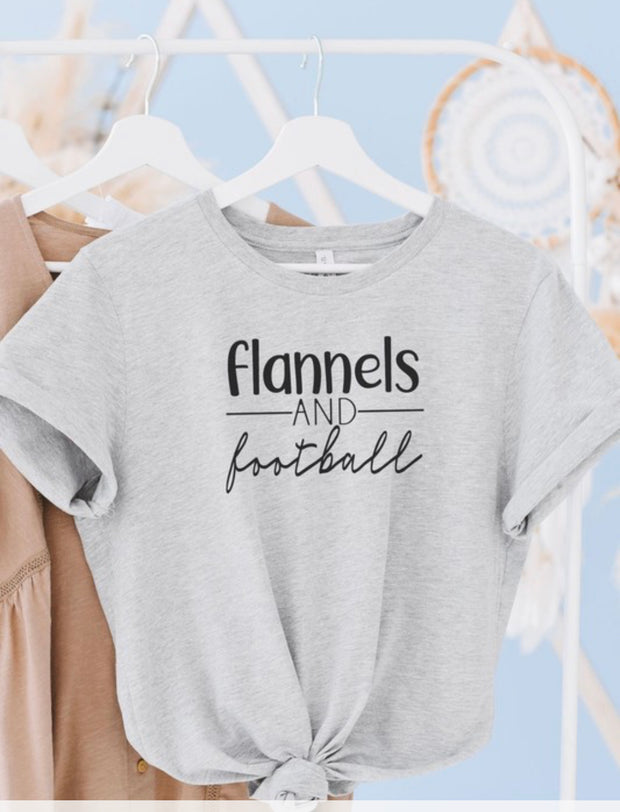 Flannels & Football Tee