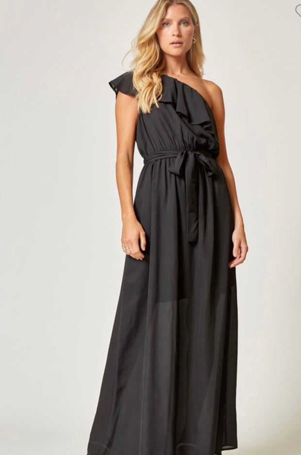 Saturday Night One Shoulder Dress